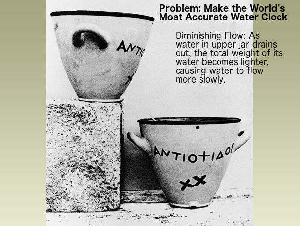 Water Clock problem
